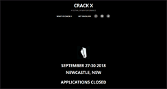 Desktop Screenshot of cracktheatrefest.com